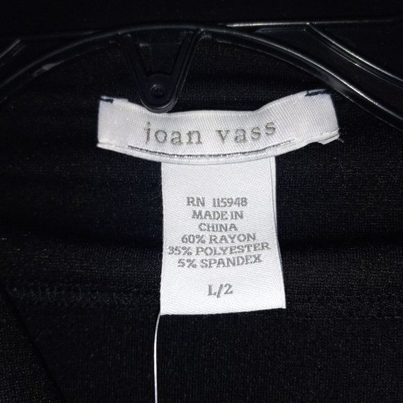 New With Tags Joan Vass Drape Front Dress - Picture 2 of 8